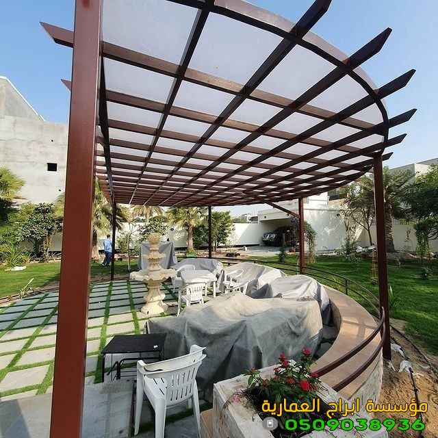 أفضل أنواع مظلات استراحات في الرياض